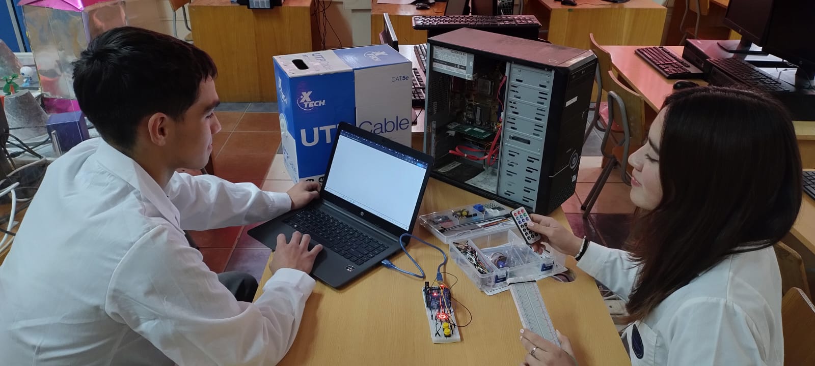 Soporte técnico en acción