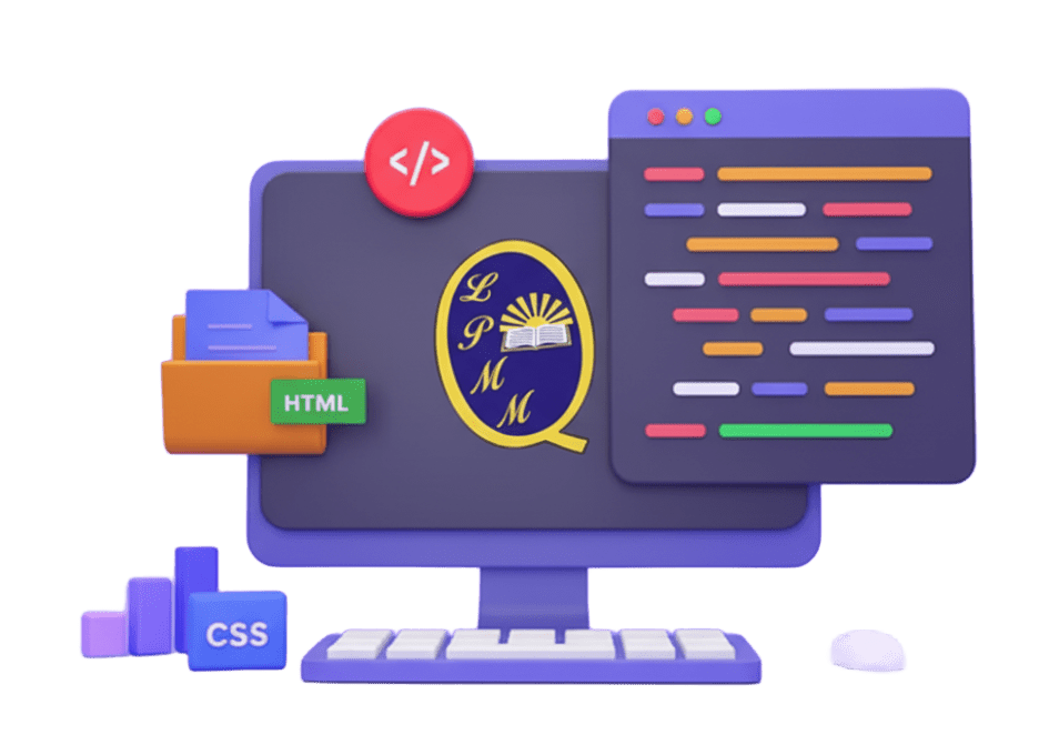 Estudiante programando