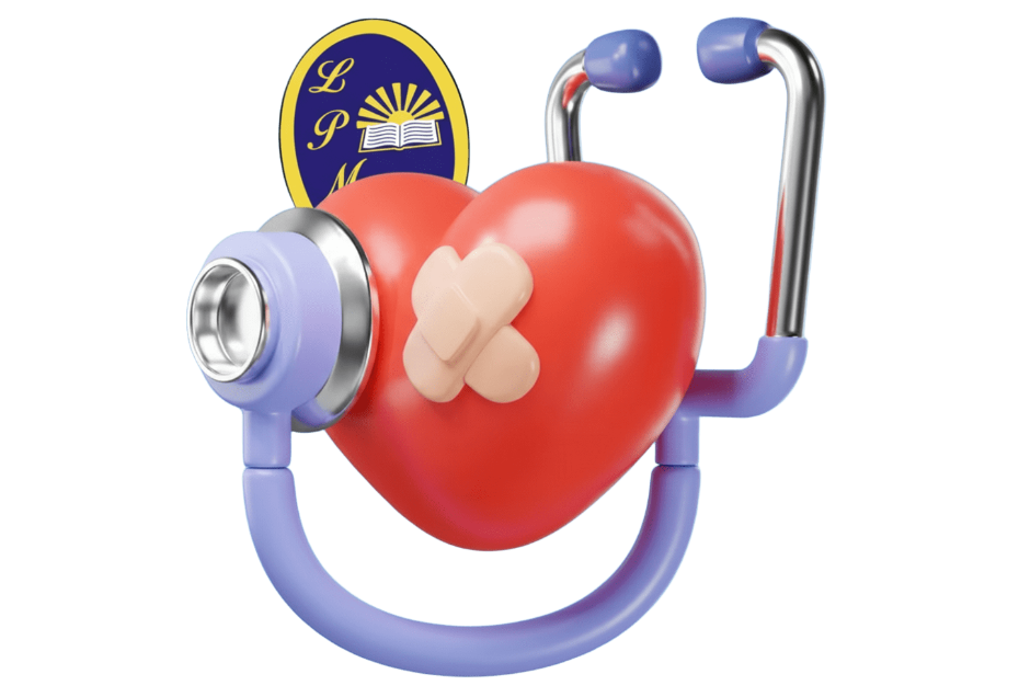 Estudiante con traje de Técnico en Enfermería